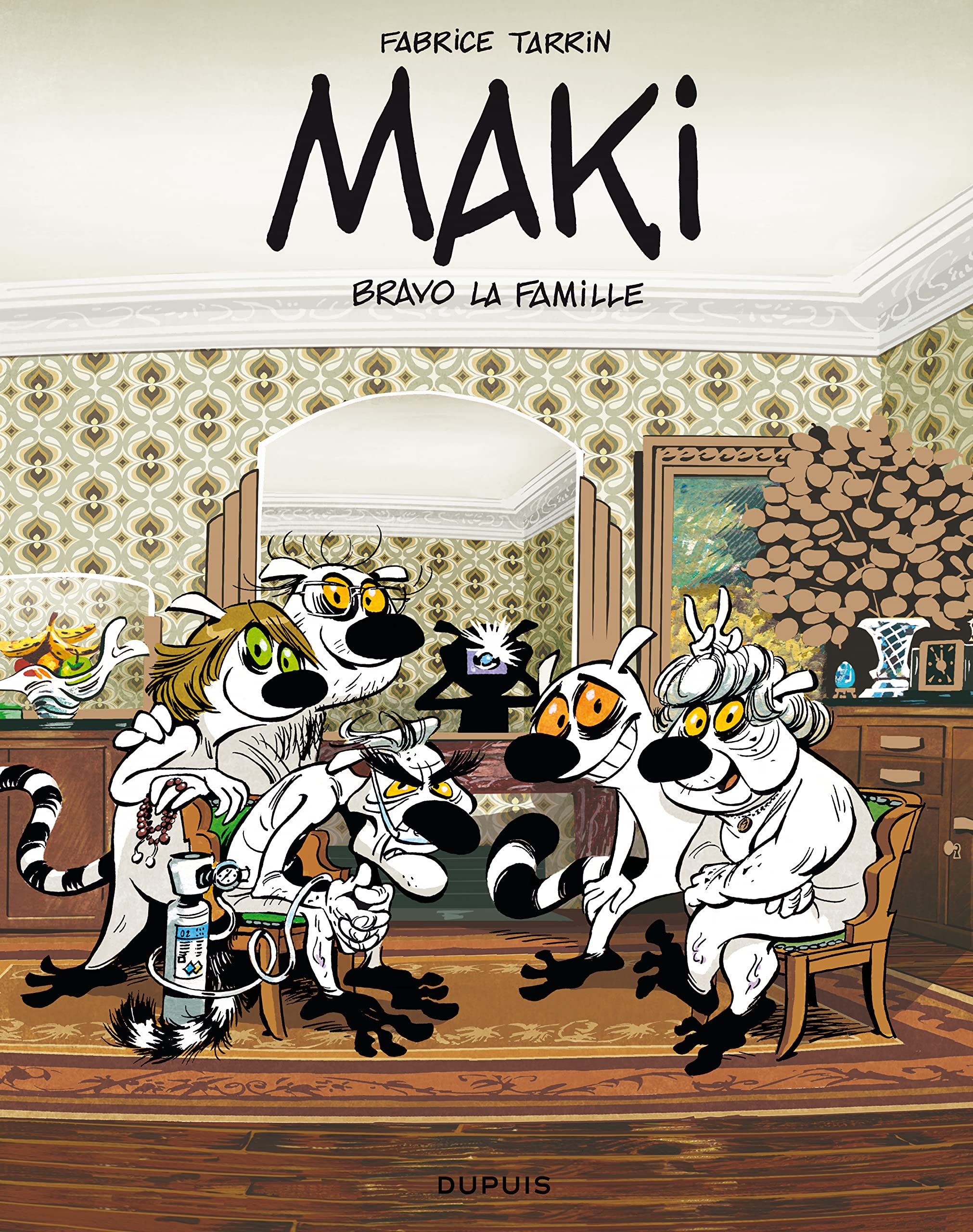 jaquette album Maki - Tome 2 - Bravo la famille