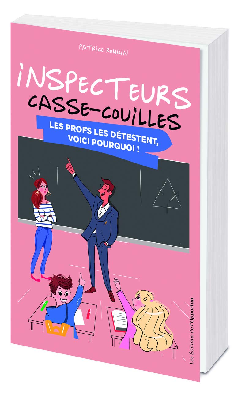 jaquette album Inspecteurs casse-couilles - Les profs le détestent, voici pourquoi !