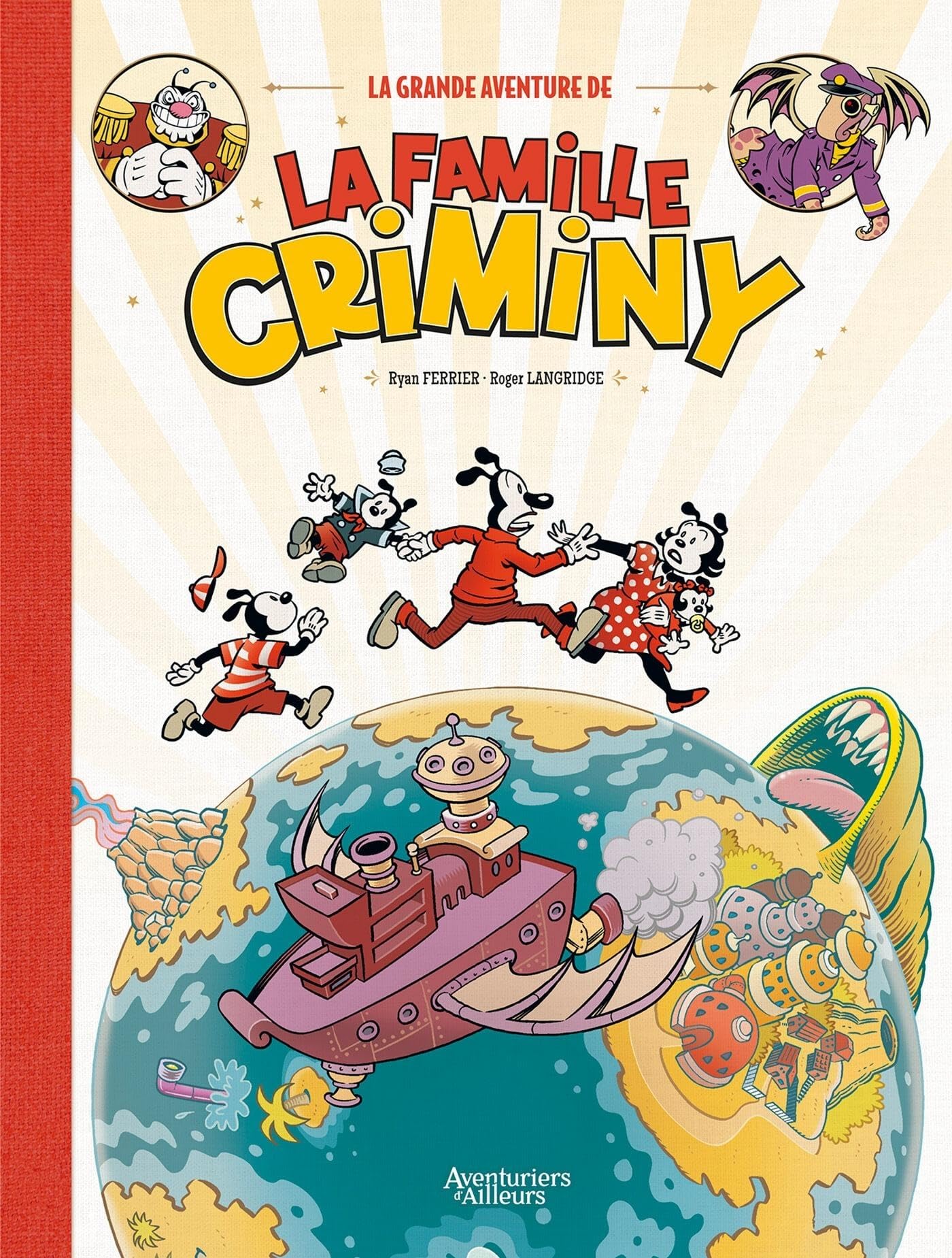 jaquette album La Grande aventure de la famille Criminy