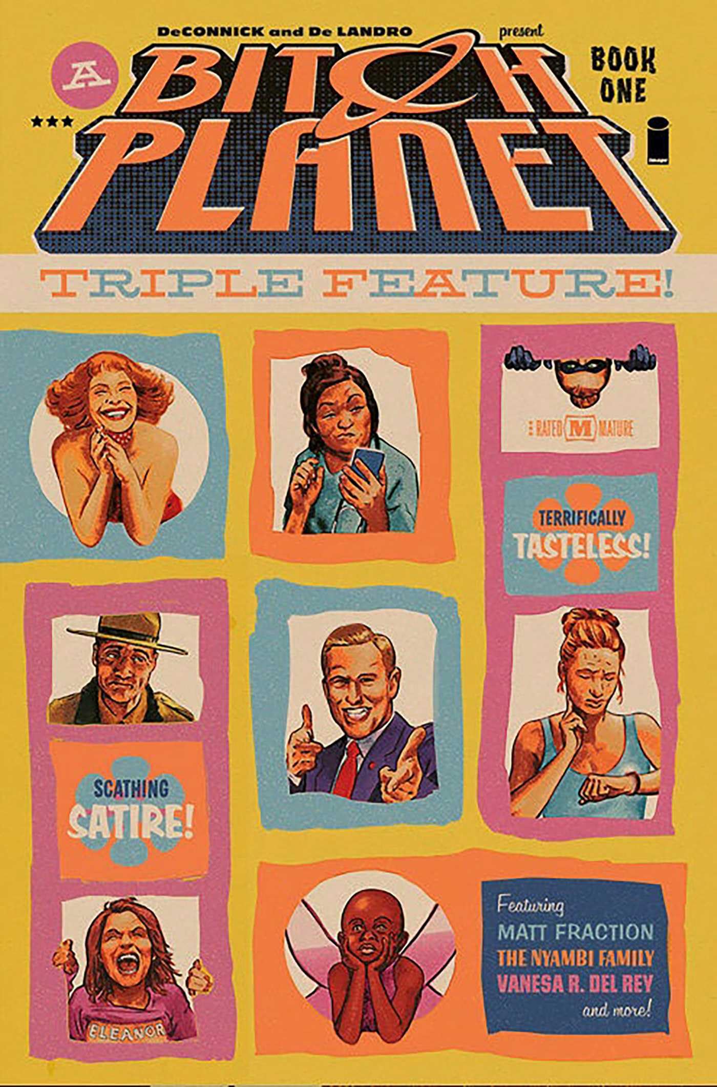 jaquette album Bitch Planet: Triple Feature Volume 1