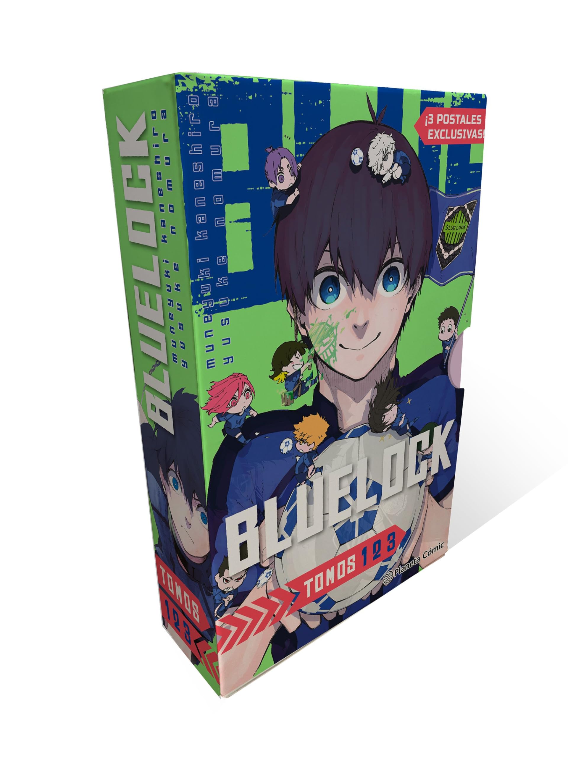 jaquette album Shonen Starter Set Blue Lock nº 1+2+3