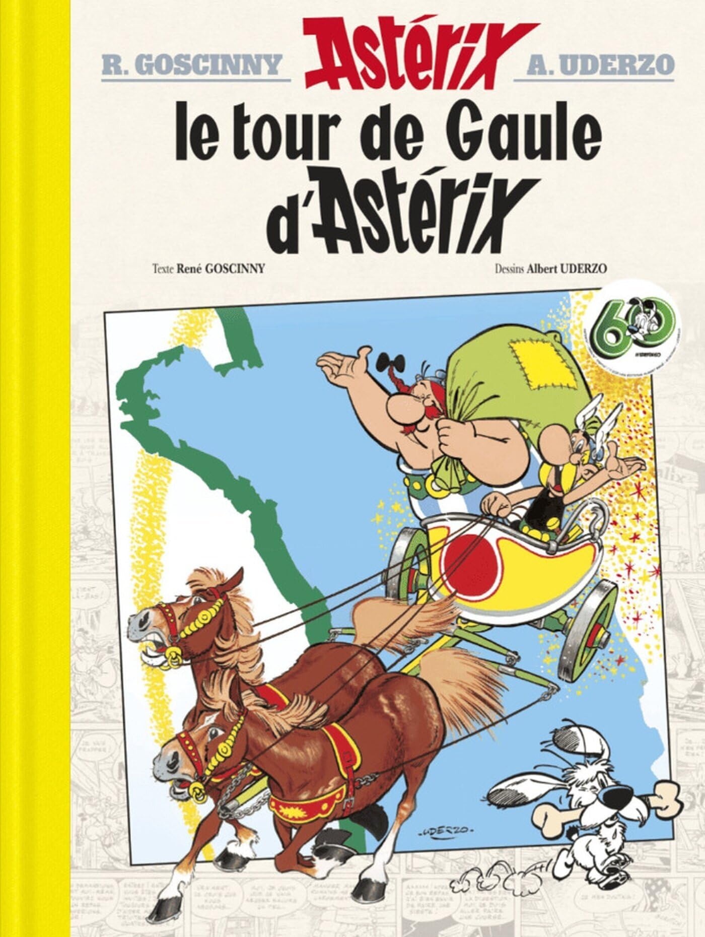jaquette album Astérix - Le Tour de Gaule d'Astérix n°5 - Édition luxe NE