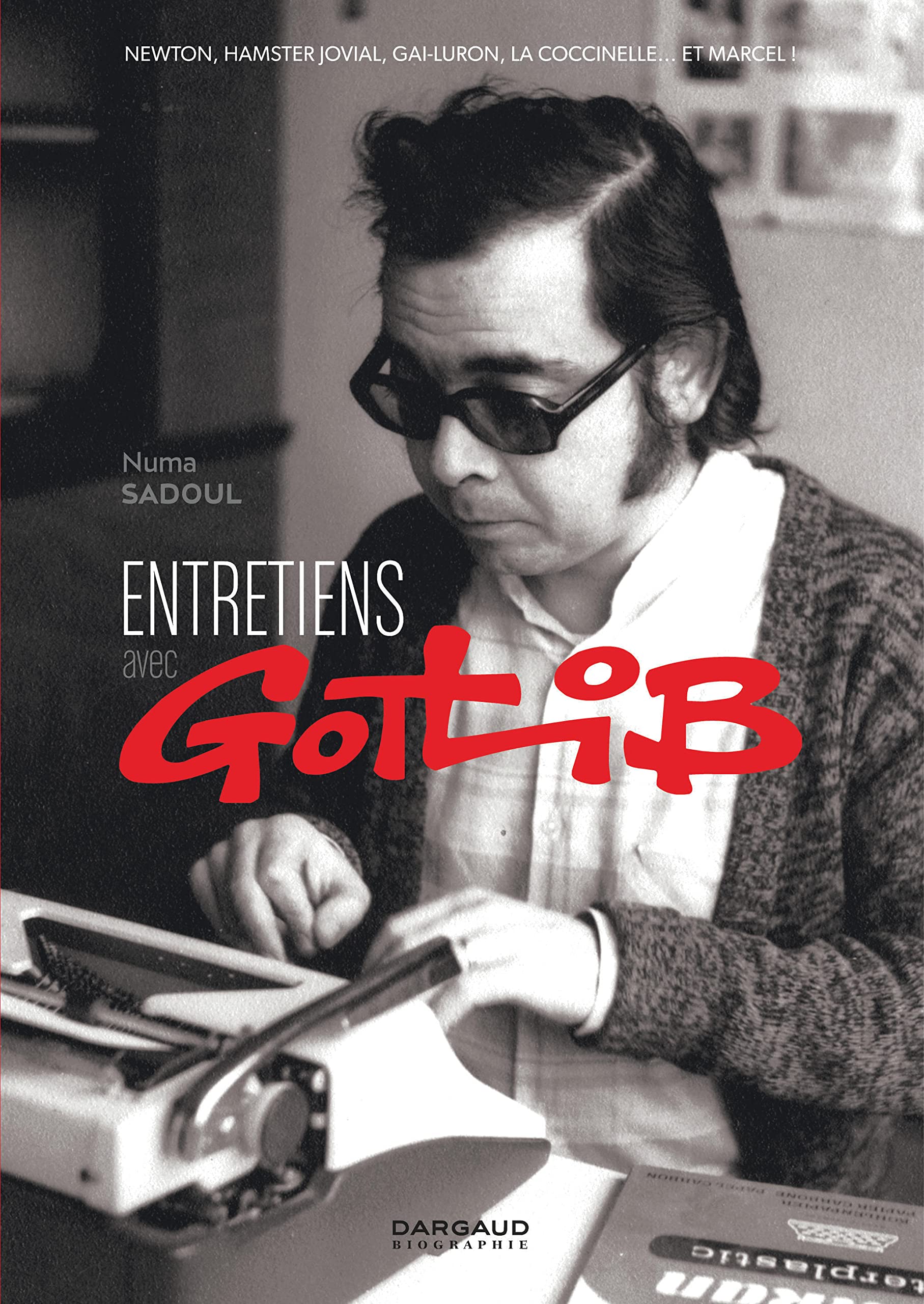 jaquette album Entretiens avec Gotlib - Tome 0 - Entretiens avec Gotlib