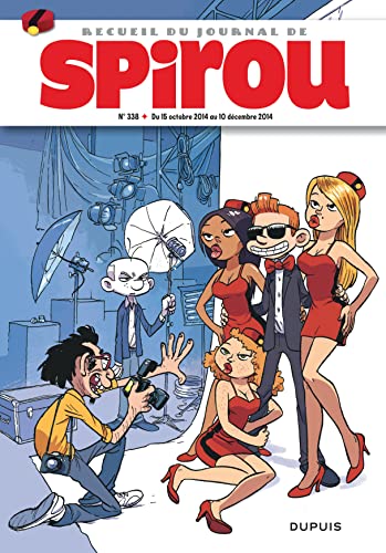 jaquette album Recueil Spirou N° 338 Du 15 Octobre Au 10 Décembre 2014