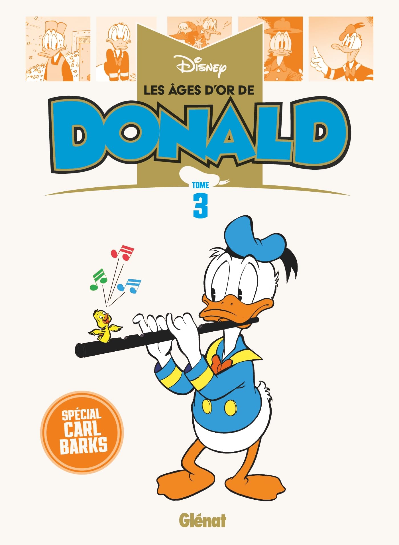 jaquette album Les Âges d'or de Donald - Tome 03