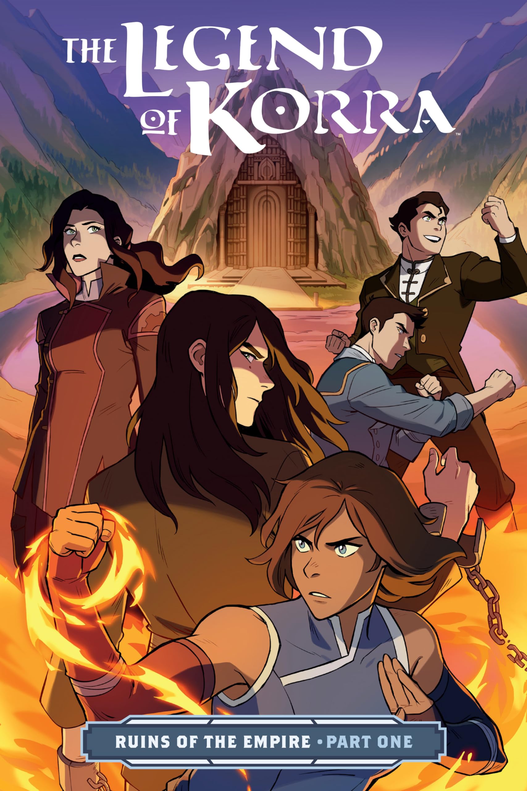 jaquette album The Legend of Korra: Ruins of the Empire Part One