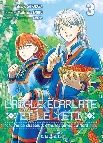 jaquette album Aigle écarlate et le Yéti - Vie de chasseurs dans les terres du Nord (L') - Tome 3
