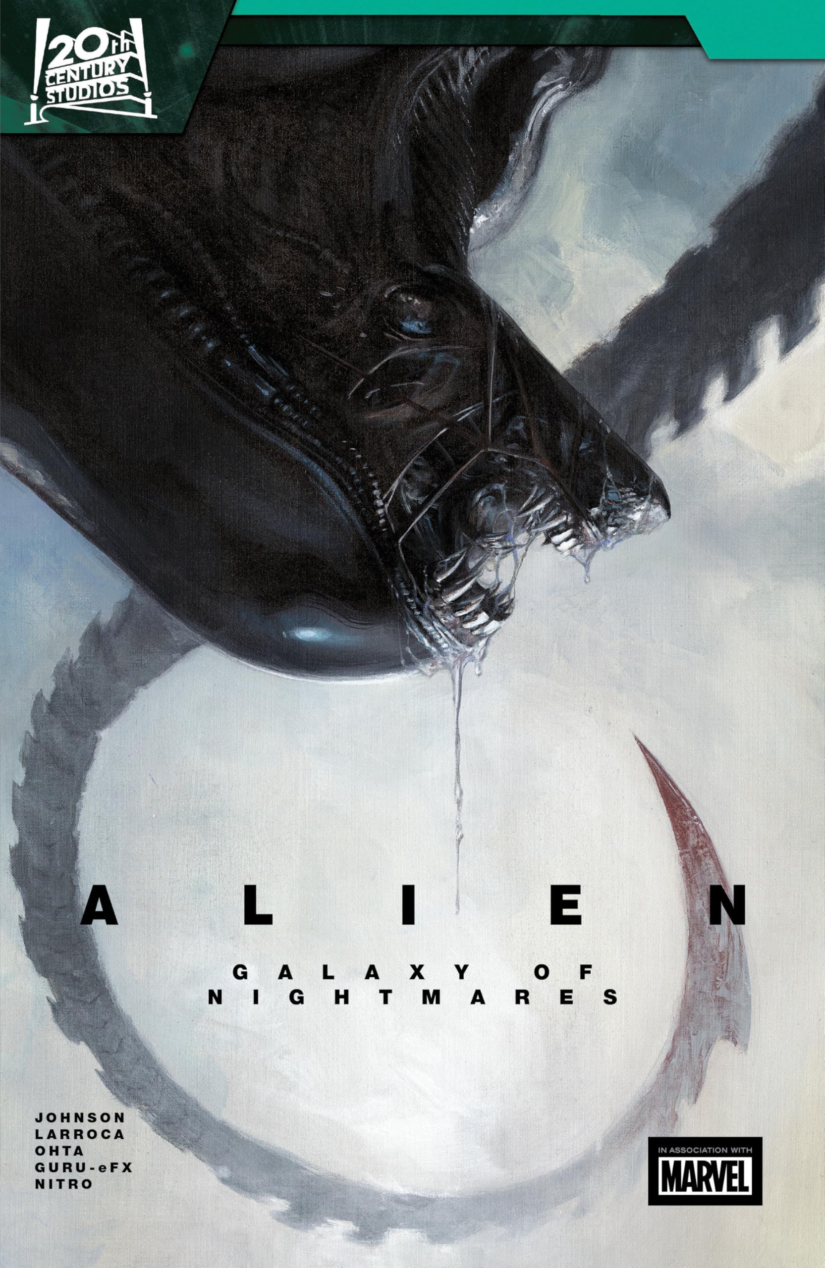 jaquette album Alien: Galaxy Of Nightmares