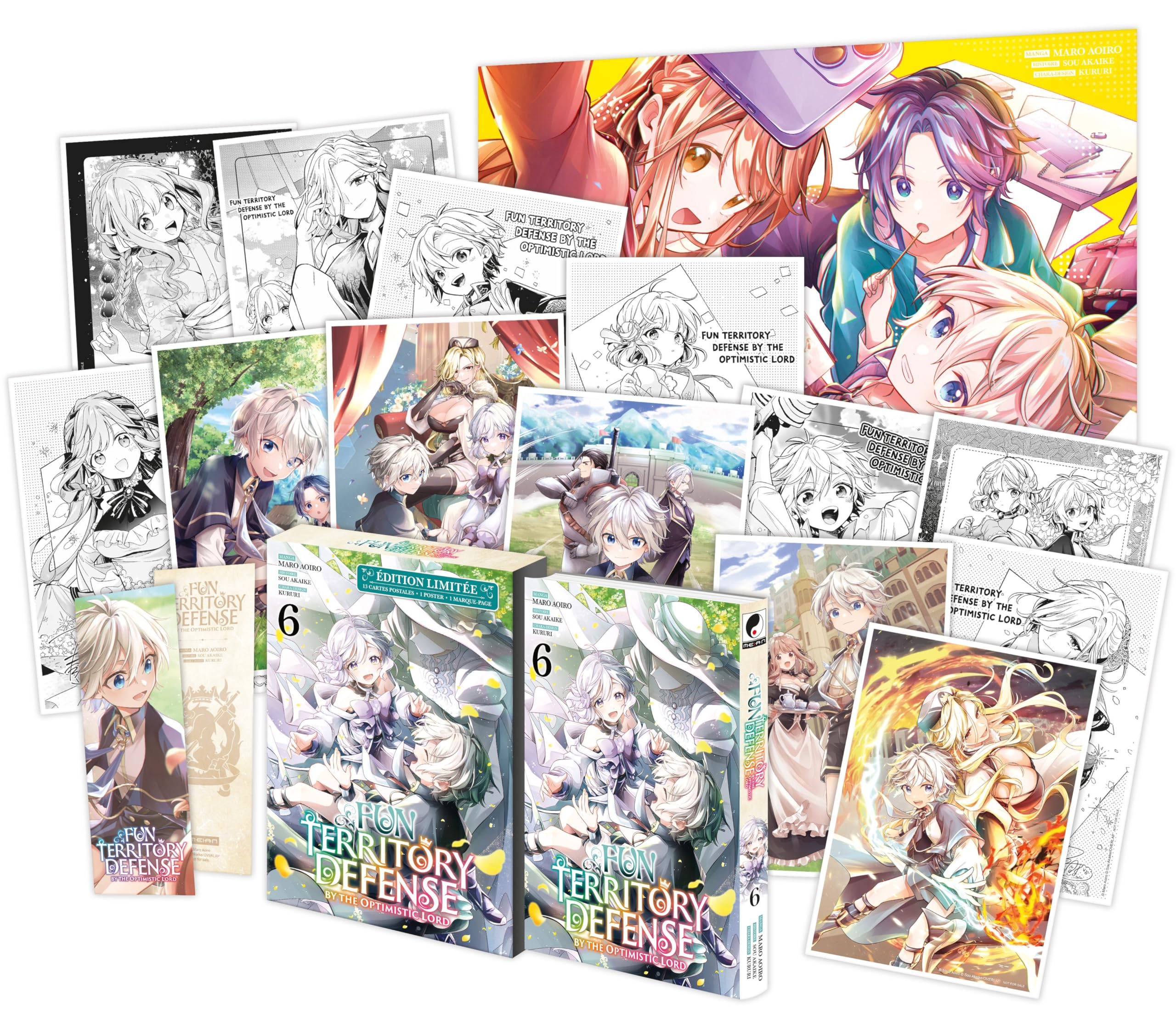 jaquette album Fun Territory Defense by the Optimistic Lord - Tome 06 - Edition limitée