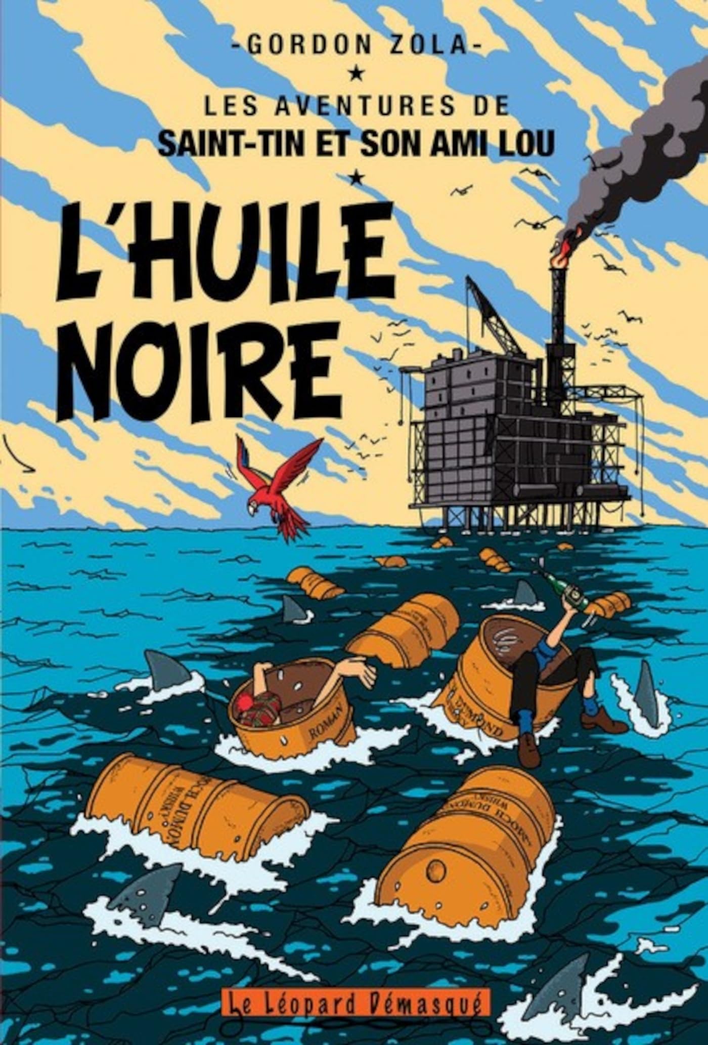 jaquette album L'huile noire