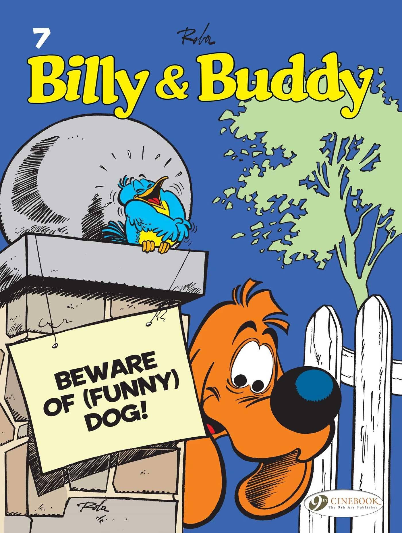 jaquette album Billy & Buddy - volume 7 Beware of (Funny) Dog! (7)