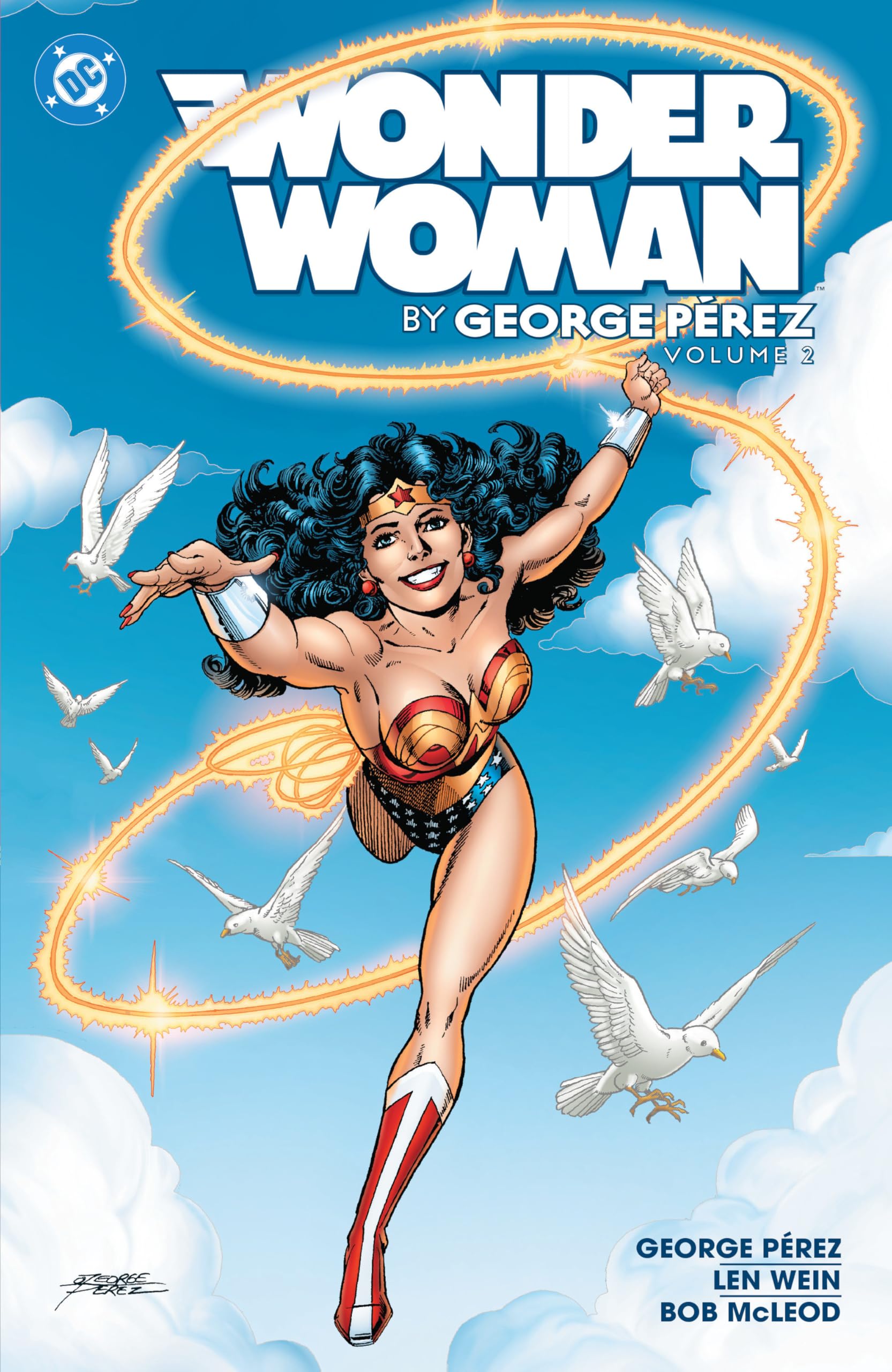jaquette album Wonder Woman by George Perez Vol. 2 (2025 Edition)
