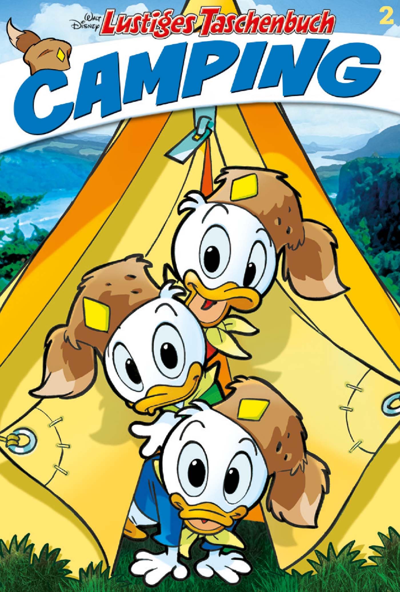 jaquette album Lustiges Taschenbuch Camping 02