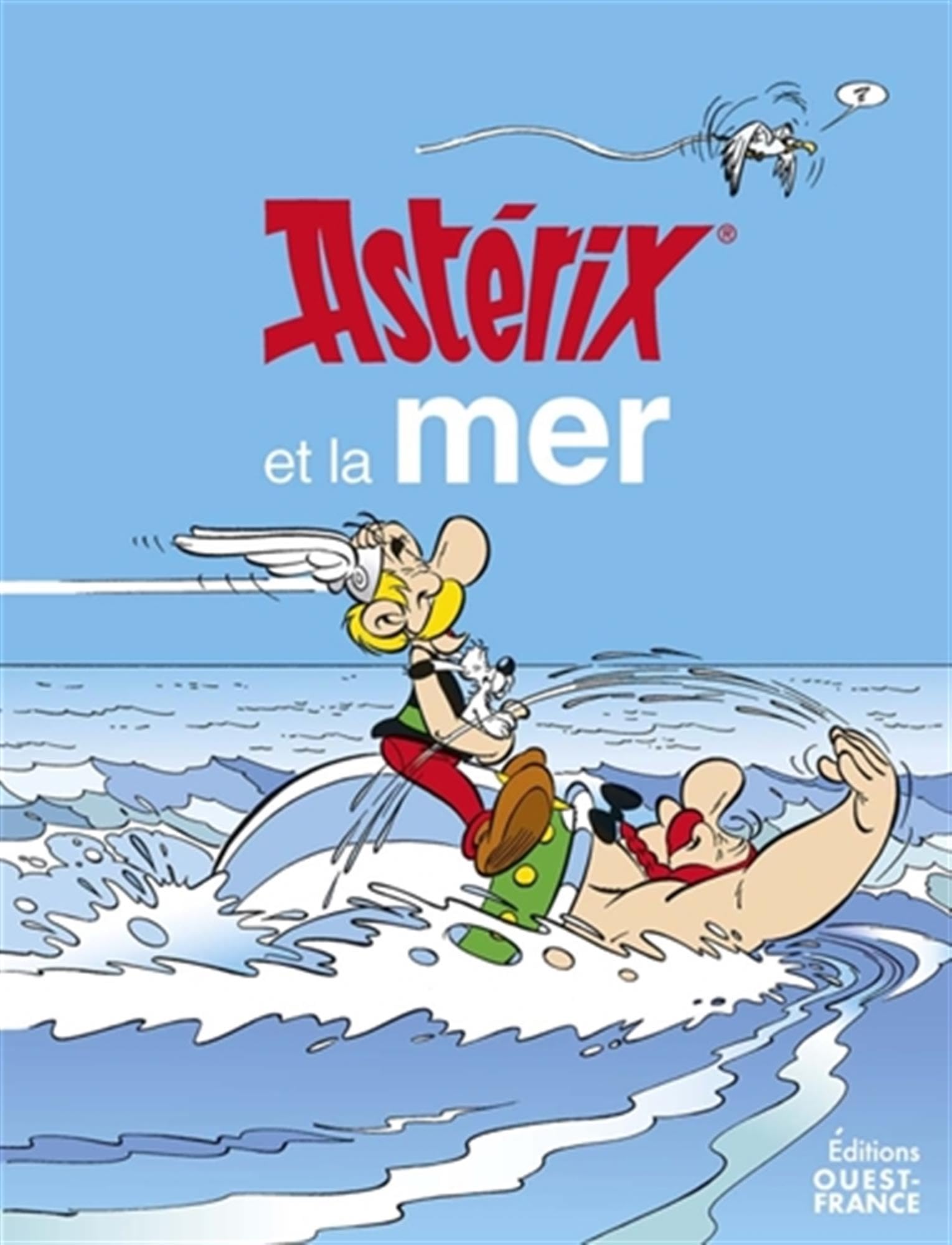 jaquette album Astérix et la mer
