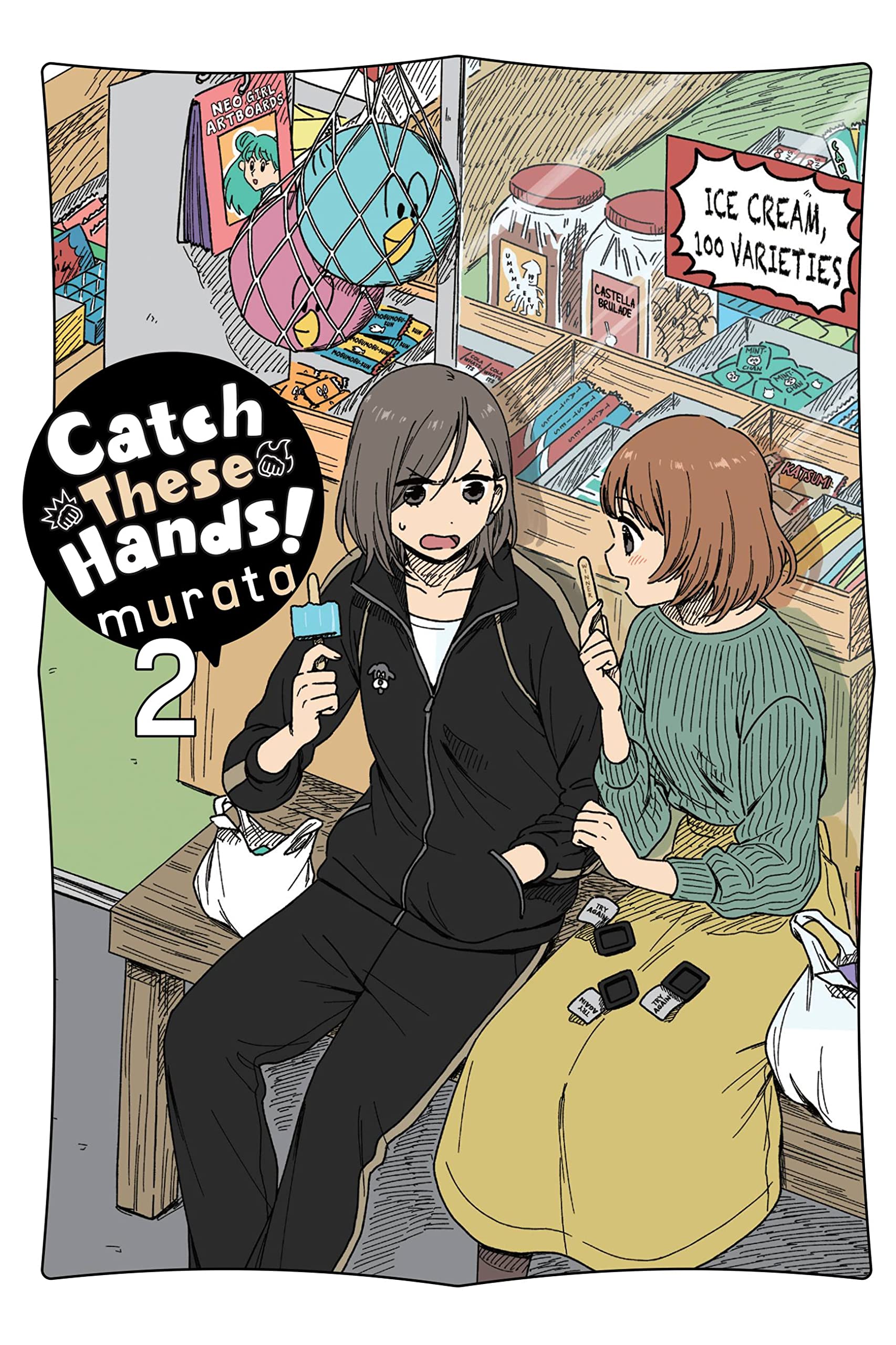 jaquette livre Catch These Hands!, Vol. 2