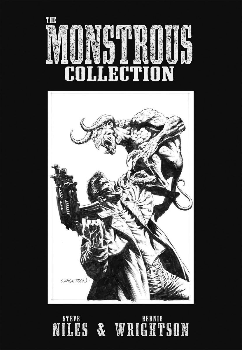jaquette album The Monstrous Collection of Steve Niles and Bernie Wrightson