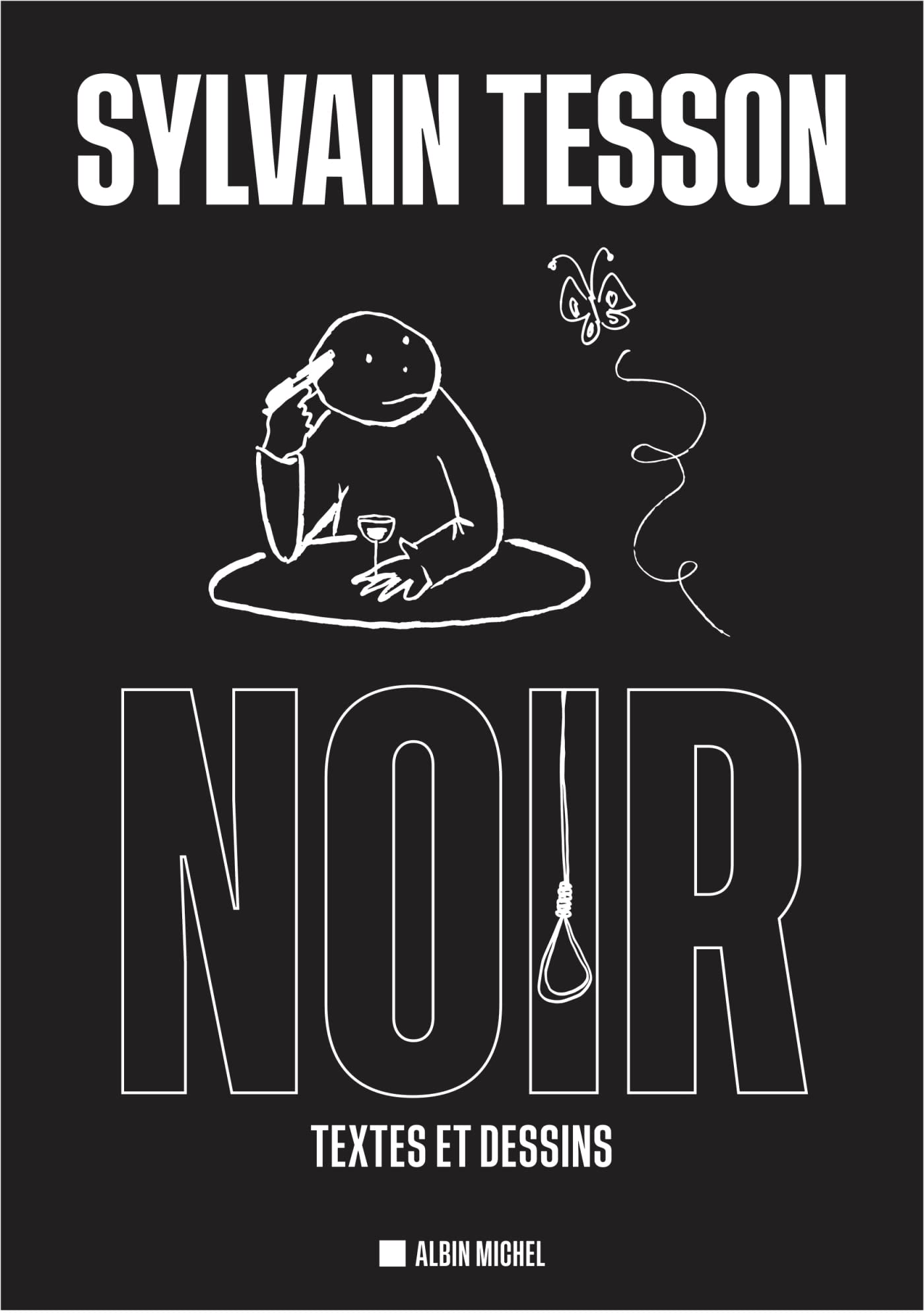 jaquette album Noir: Textes et dessins