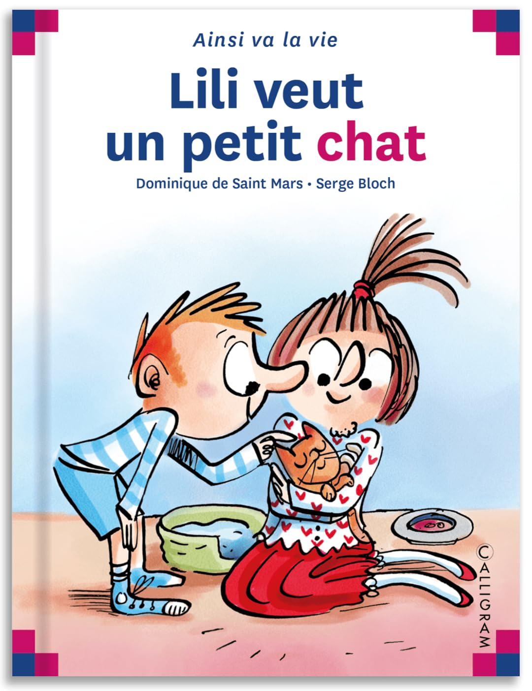 jaquette livre Lili veut un petit chat