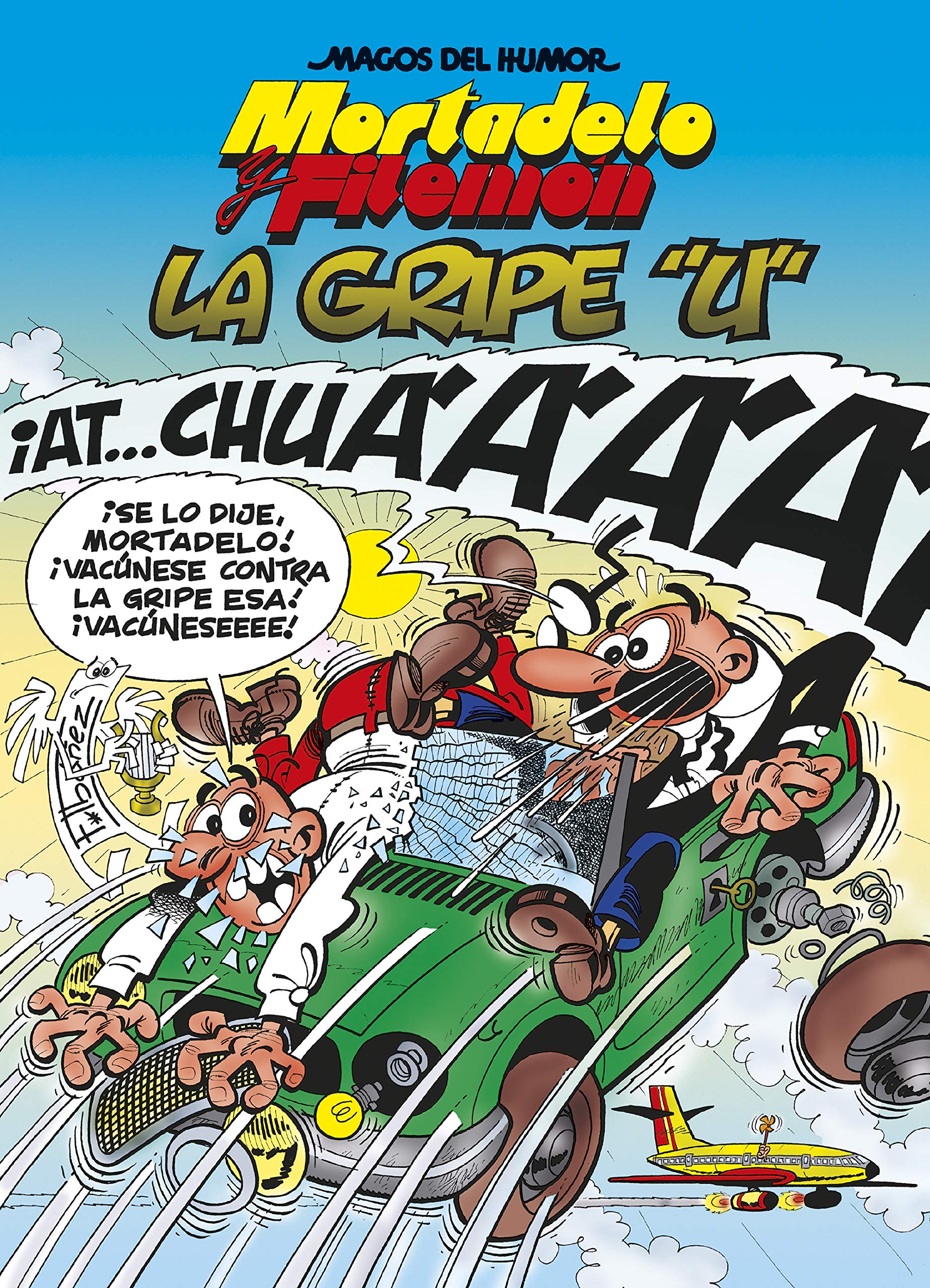 jaquette album Mortadelo y Filemón. La gripe 