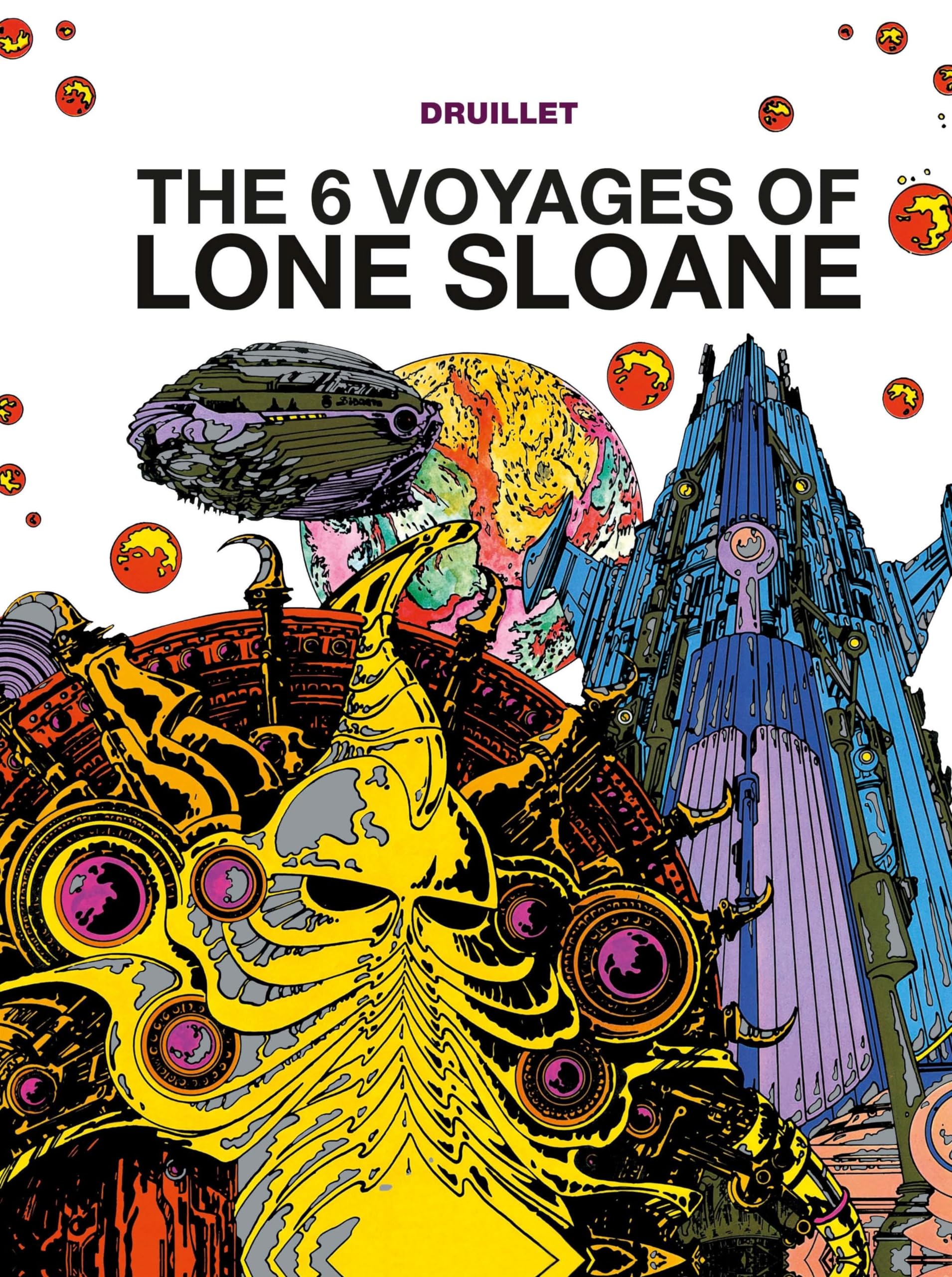 jaquette album The 6 Voyages of Lone Sloane