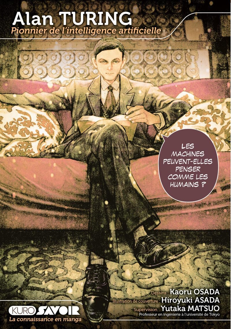 jaquette livre Alan Turing - Pionnier de l'intelligence artificielle