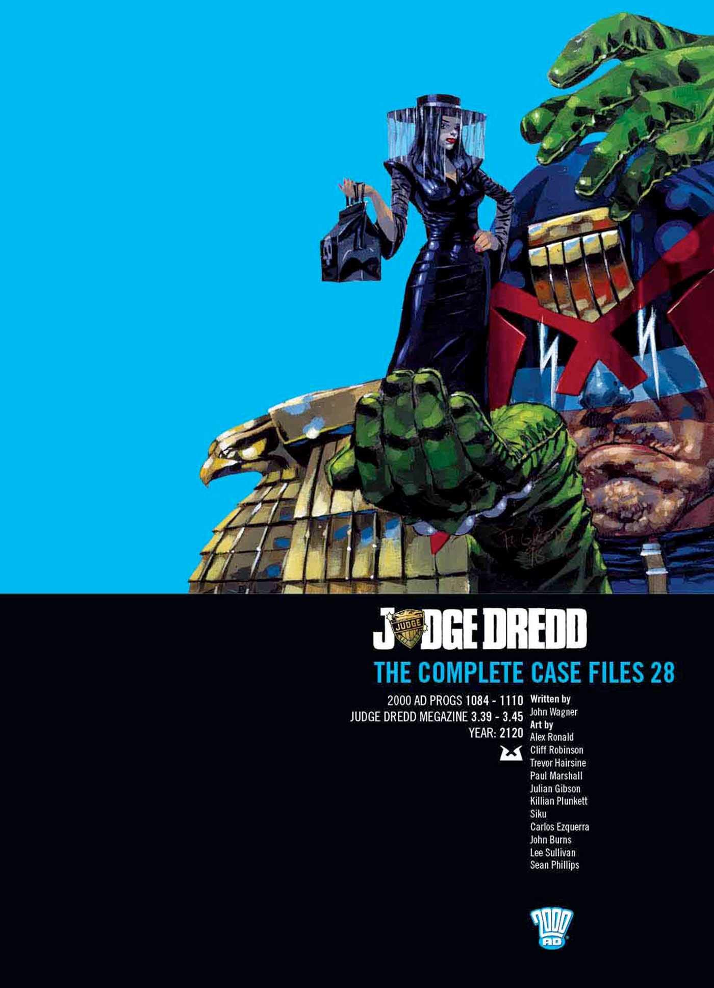 jaquette album Judge Dredd: The Complete Case Files 28 (Volume 28)