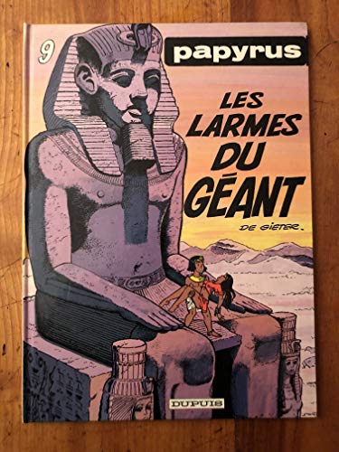 jaquette album Papyrus Tome 9 - Les Larmes Du Géant