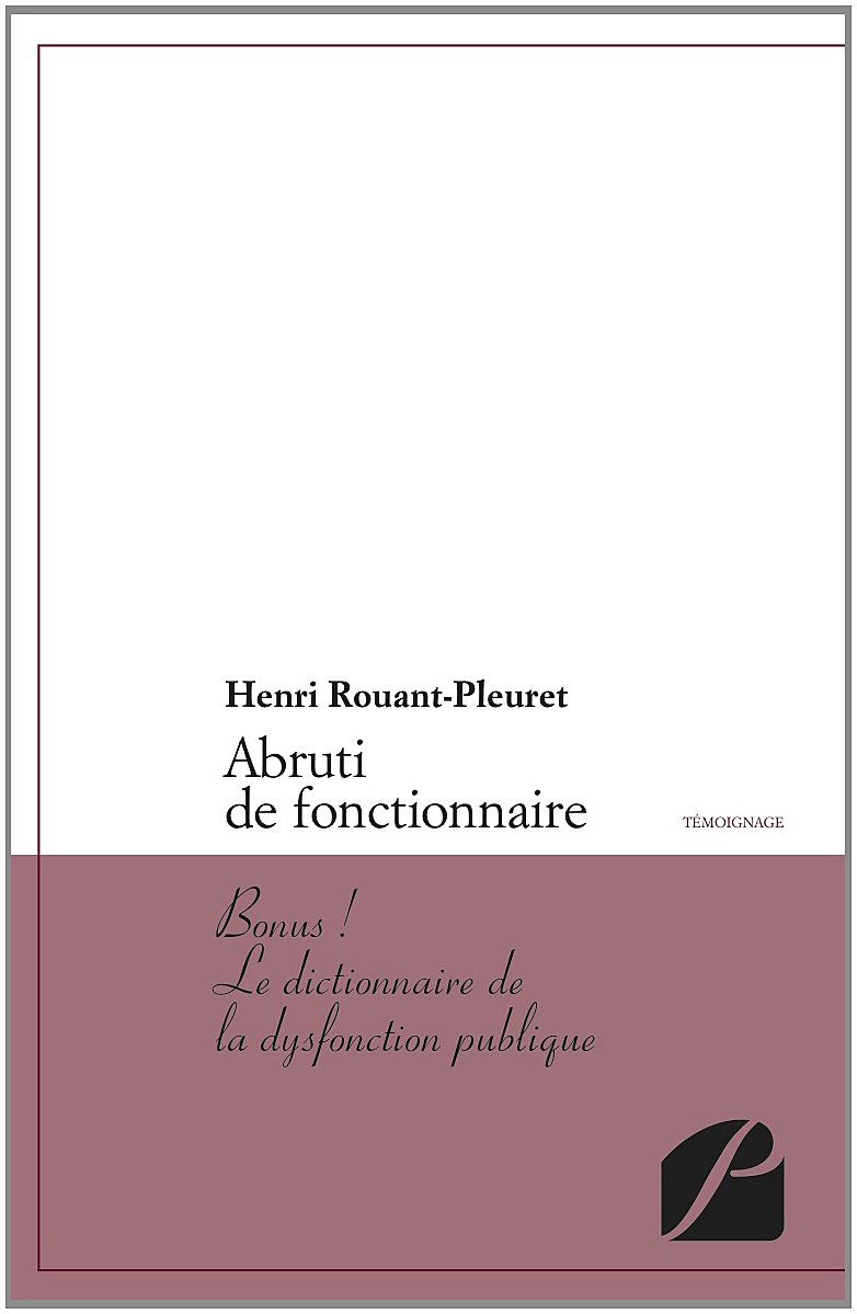jaquette album Abruti de fonctionnaire