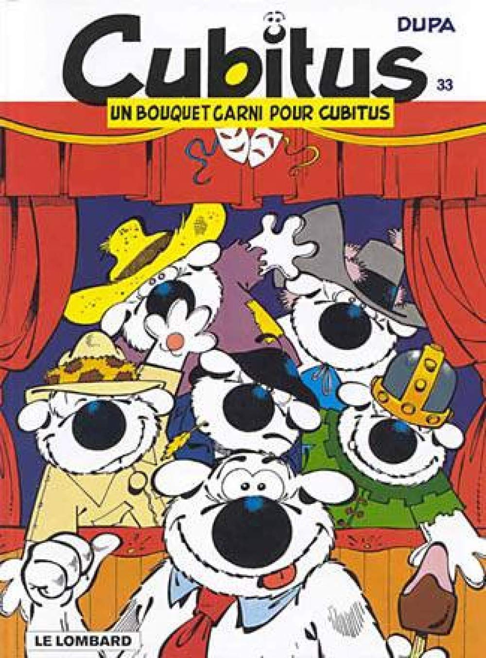 jaquette album Cubitus, tome 33 : Un bouquet garni pour Cubitus
