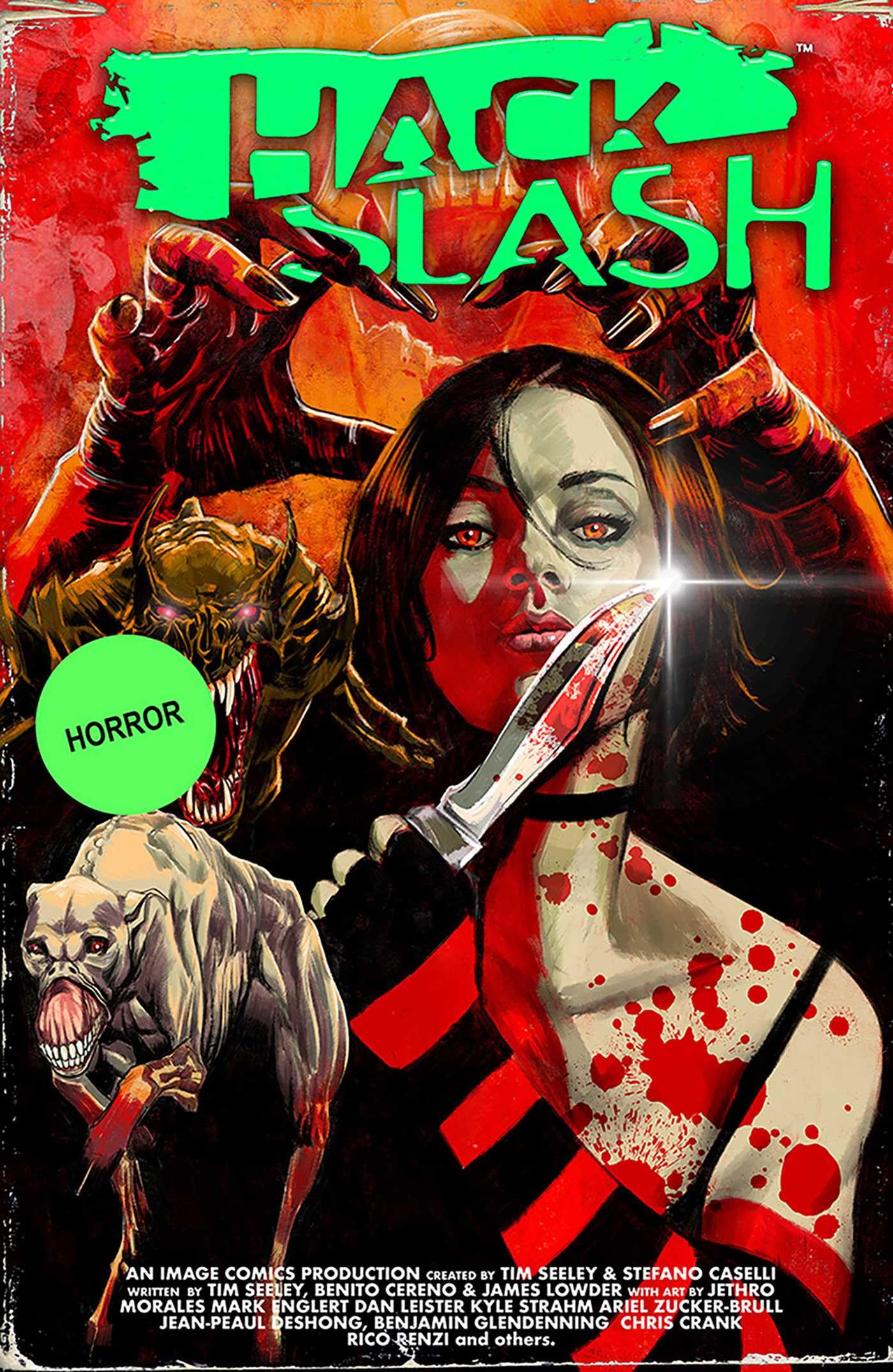 jaquette album Hack/Slash Deluxe Volume 4