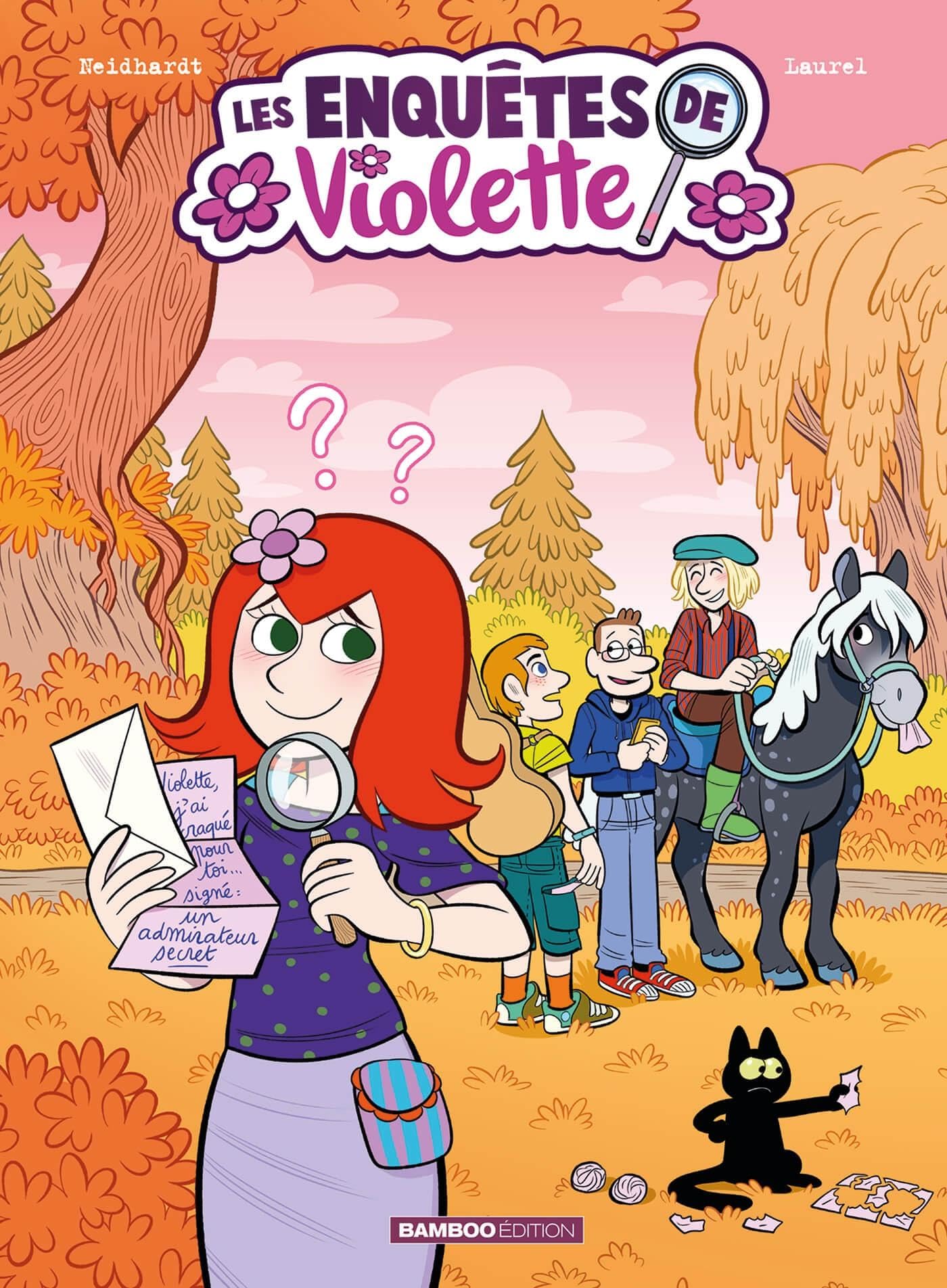 jaquette album Les Enquêtes de Violette - tome 04