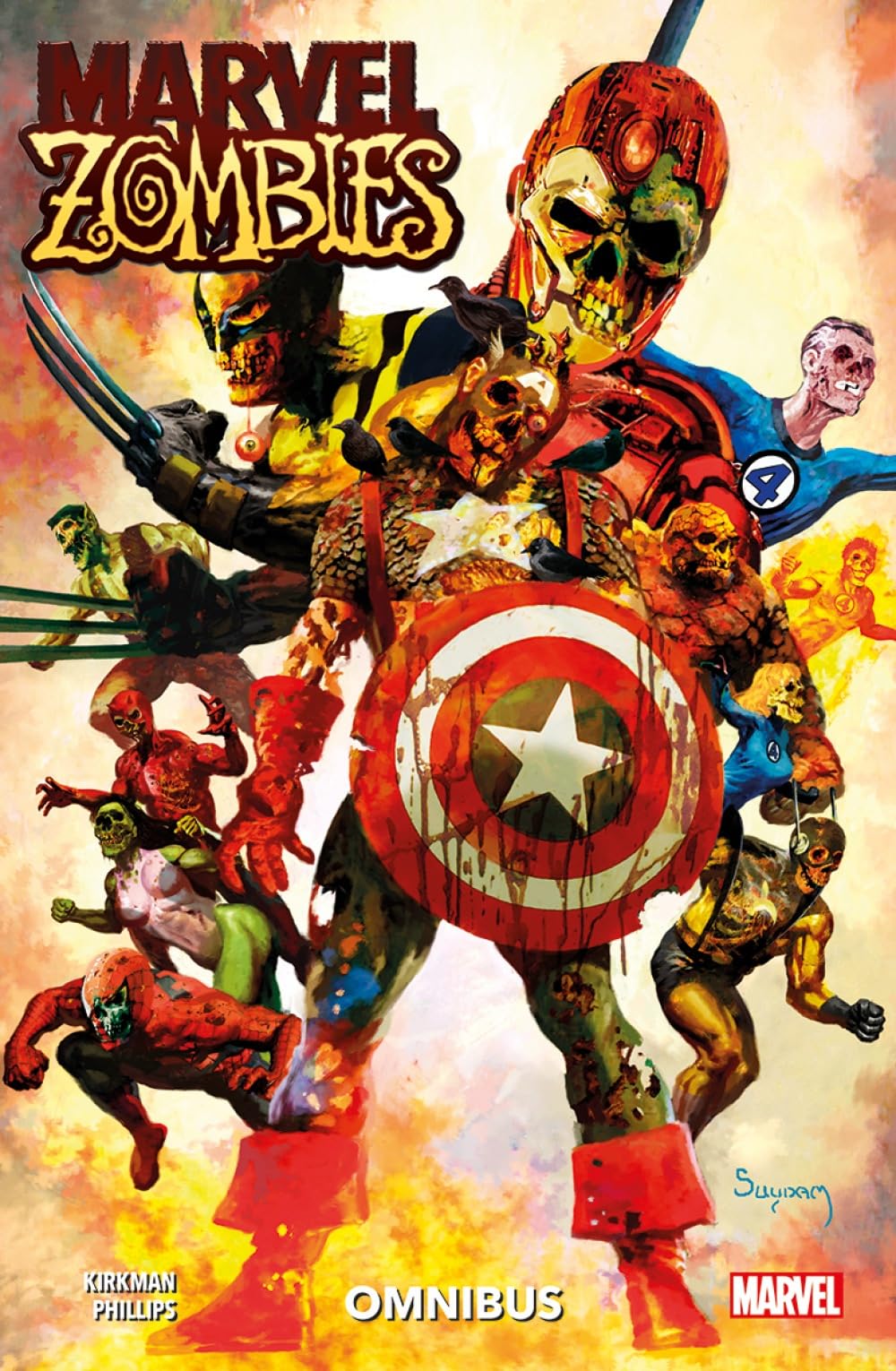 jaquette album Marvel Zombies Omnibus