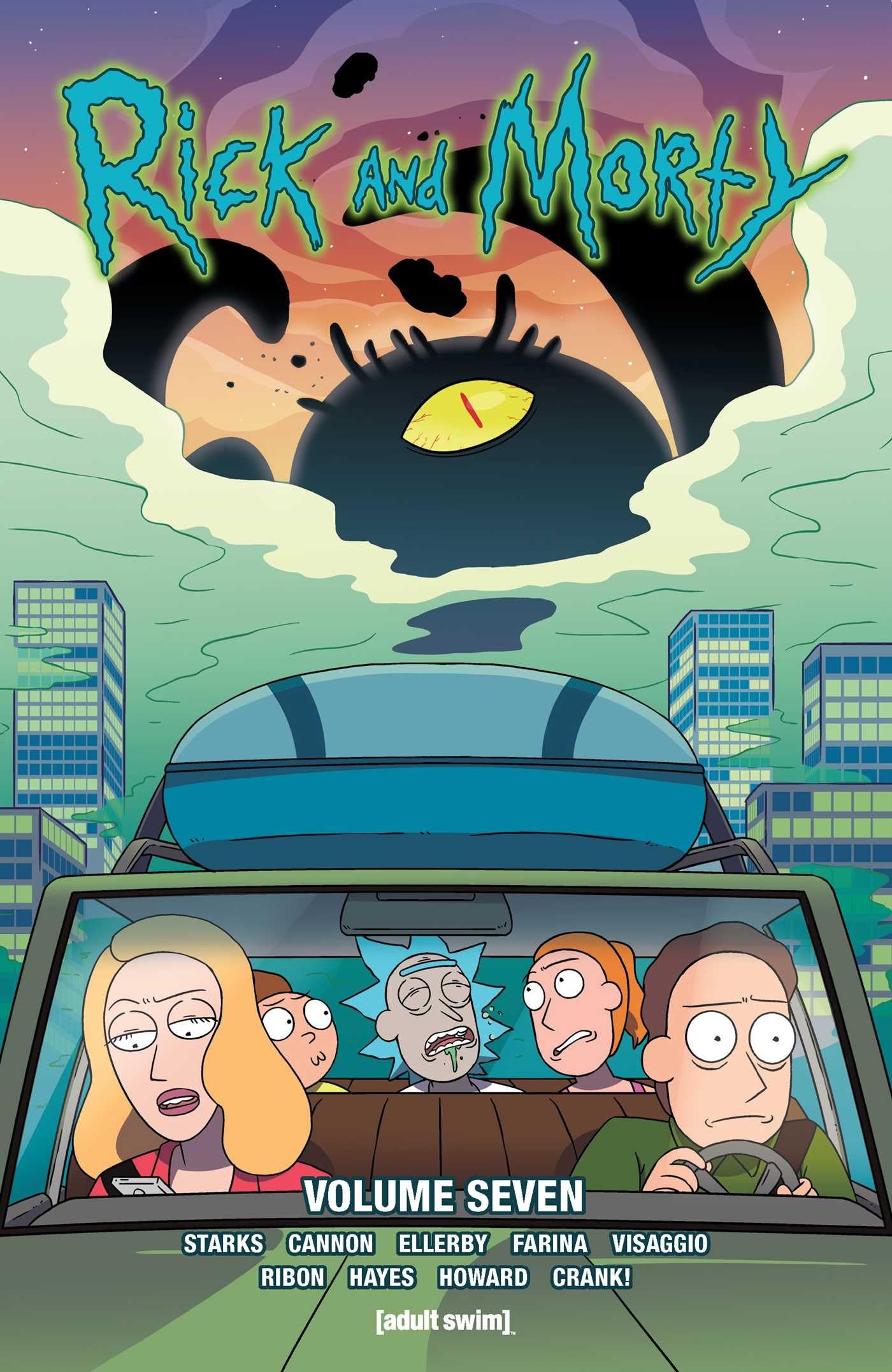 jaquette album Rick and Morty Volume 7