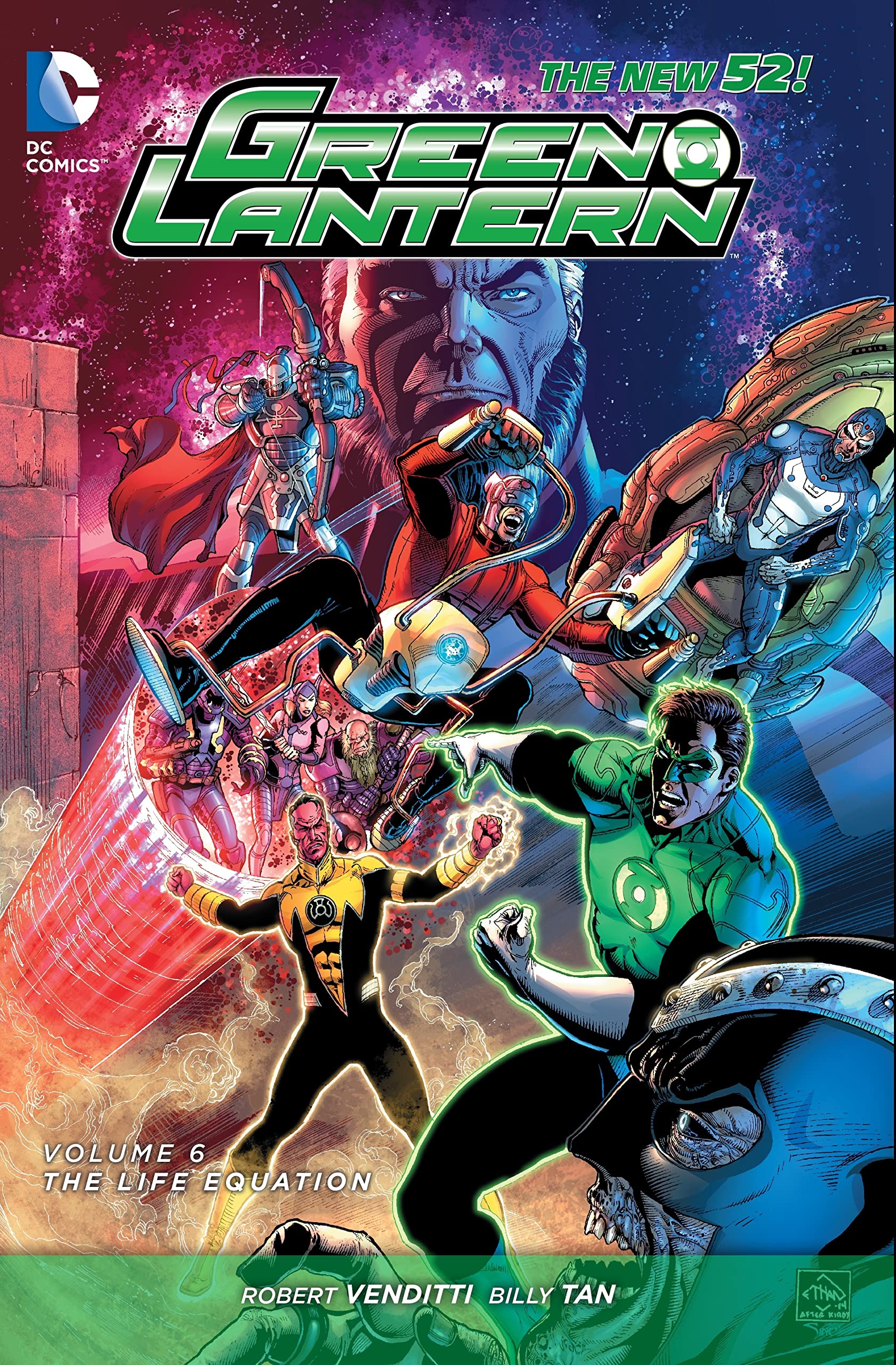 jaquette album Green Lantern Vol. 6: The Life Equation (The New 52)
