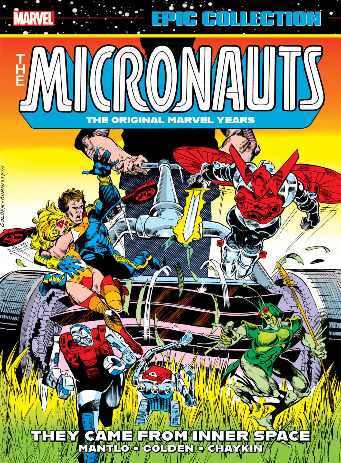 jaquette album MICRONAUTS EPIC COLLECTION: THE ORIGINAL MARVEL YEARS - THEY CAME FROM INNER SPACE