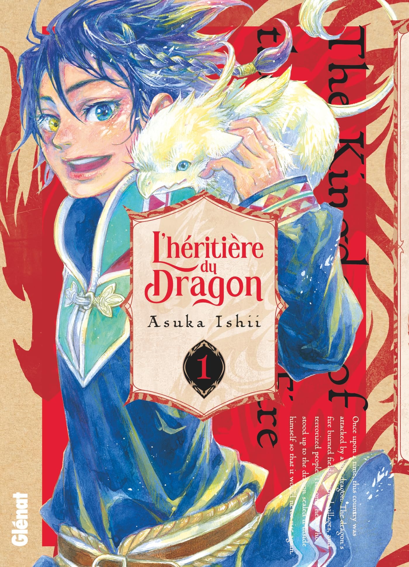 jaquette album L'Héritière du dragon - Tome 01
