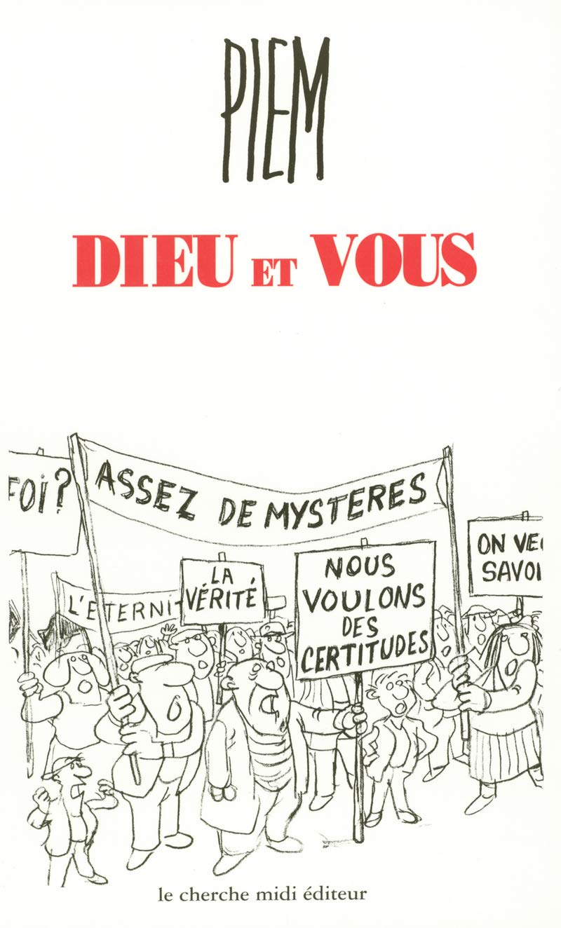 jaquette album Dieu et vous