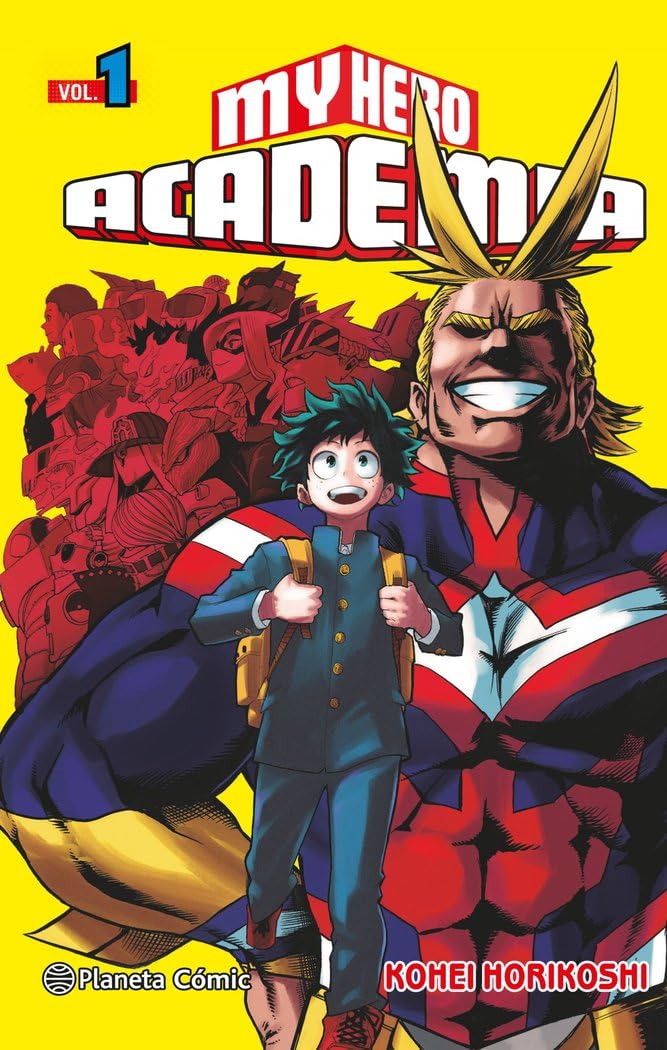 jaquette album My Hero Academia nº 01