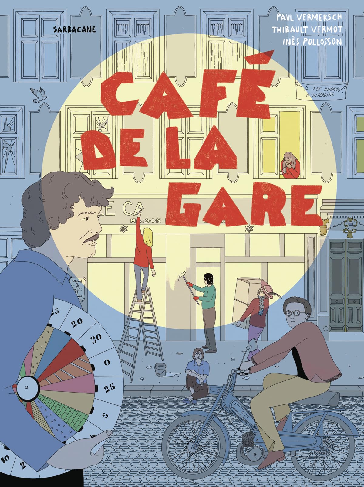 jaquette album Café de la gare