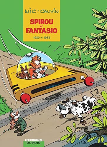 jaquette album Spirou Et Fantasio Intégrale Tome 12 - 1980-1983