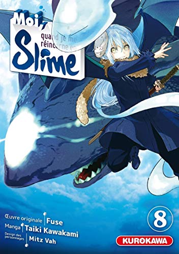 jaquette album Moi quand je me réincarne en slime - Tome 8