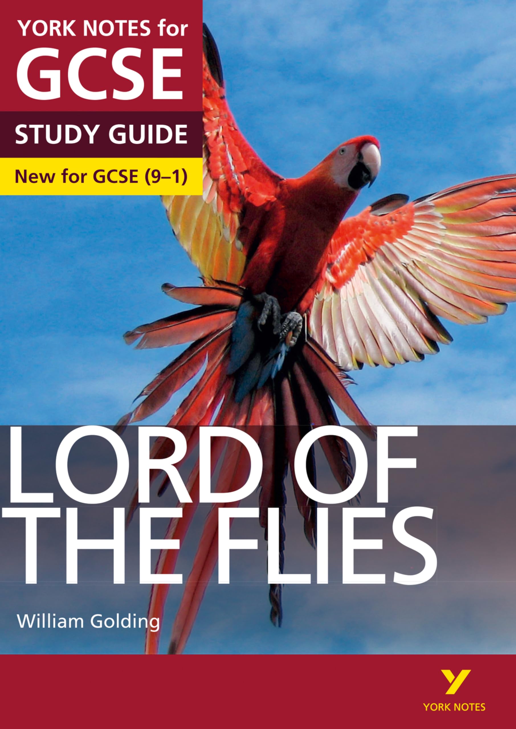 jaquette album Lord of the Flies York Notes GCSE English Literature Study Guide - for 2026, 2027 exams