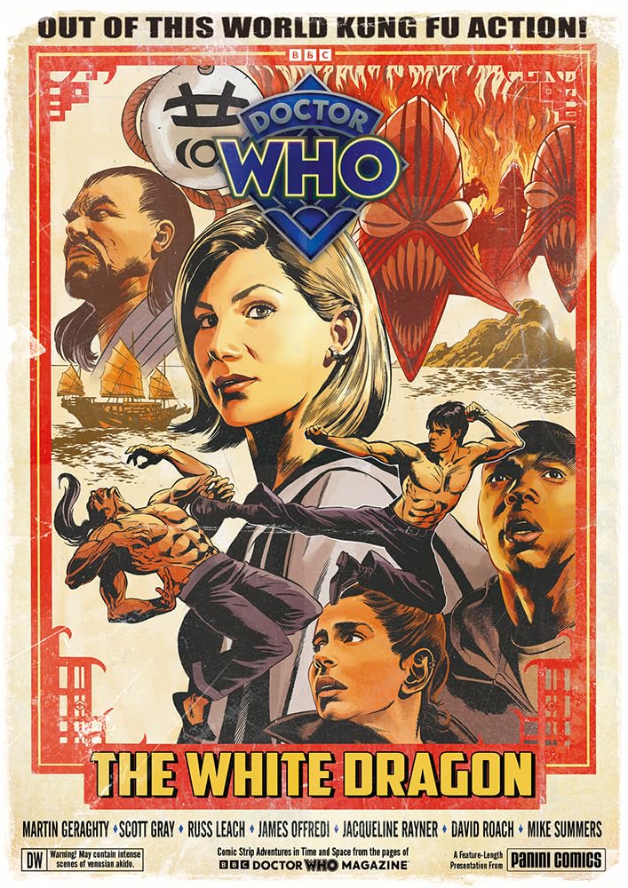 jaquette album Doctor Who The White Dragon