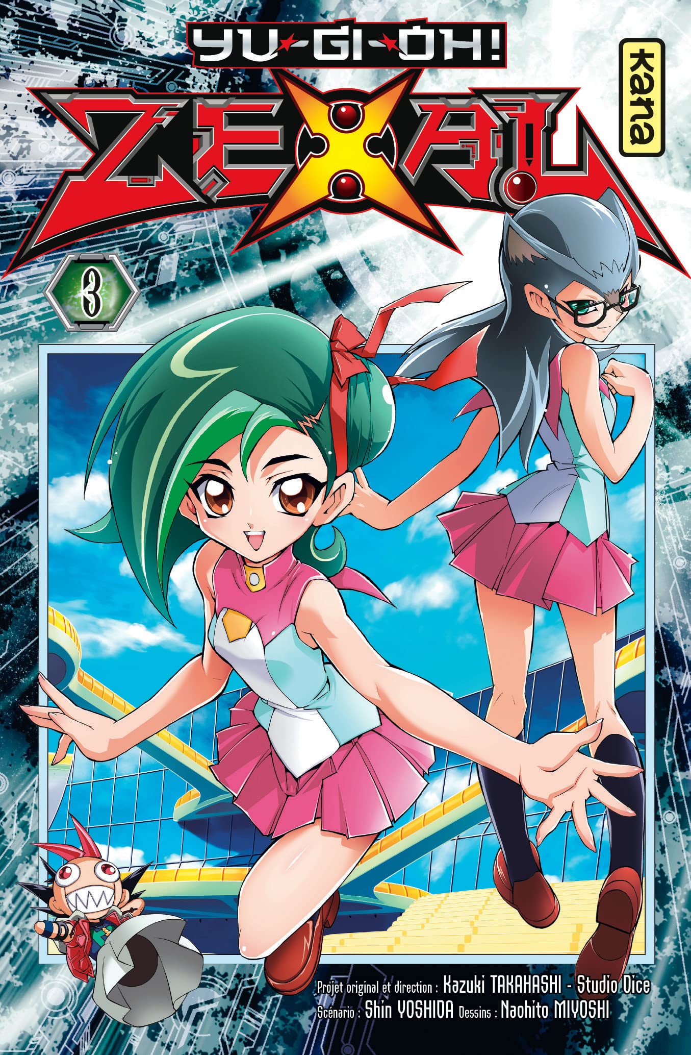 jaquette album Yu-Gi-Oh! Zexal - Tome 3