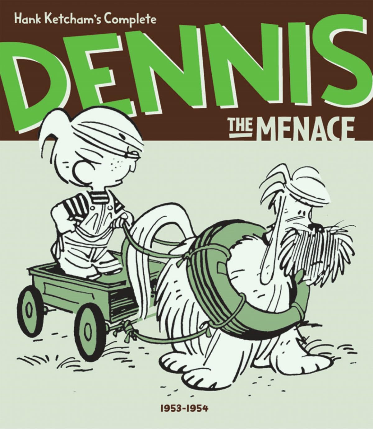 jaquette album Dennis the Menace Vol. 2 1953-54
