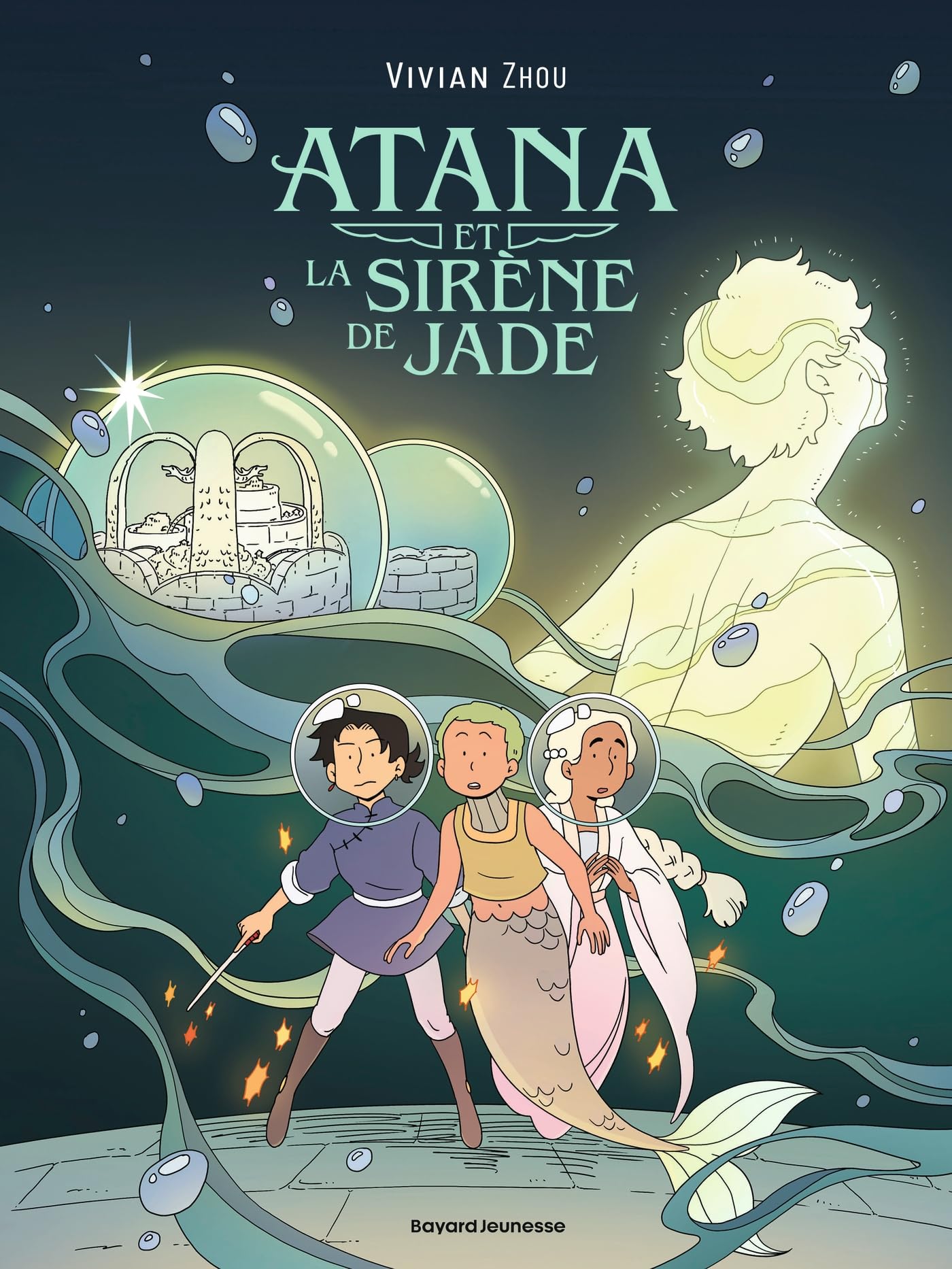 jaquette album Atana et l'Oiseau de feu, Tome 02: Atana et la Sirène de Jade