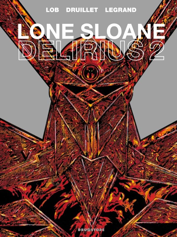 jaquette album Lone Sloane Tome 2 - Delirius 2