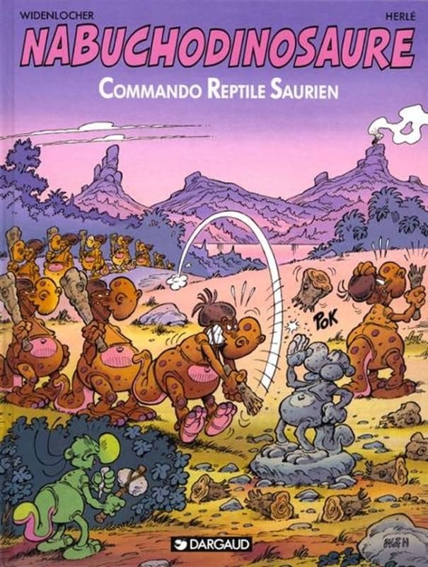 jaquette album Nabuchodinosaures : Commando reptile saurien