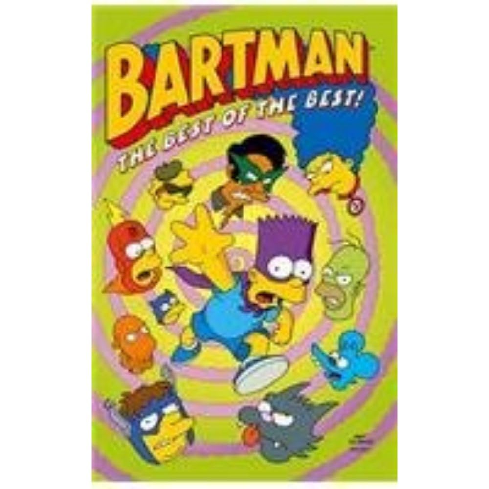 jaquette livre Simpsons Comics Featuring Bartman: Best of the Best