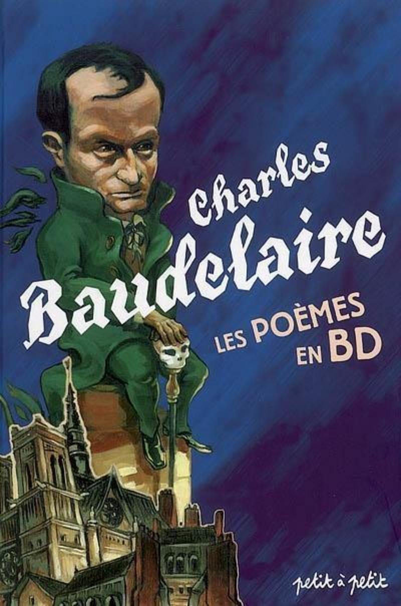 jaquette album Charles Baudelaire, les poèmes en BD